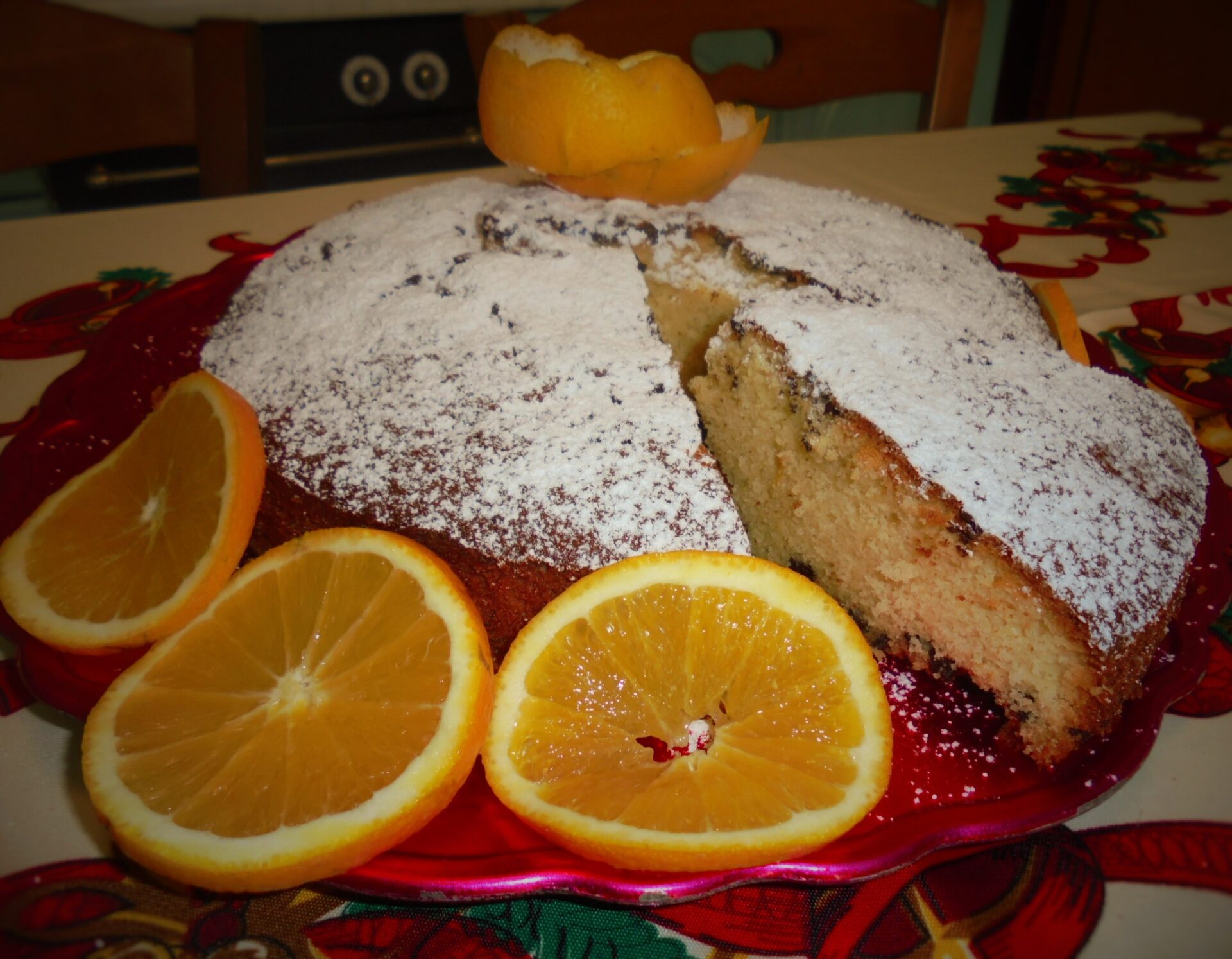 Profumata all’Arancia con gocce di cioccolato