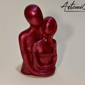 Romeo e Giulietta: Innamorati in resina fatti a mano