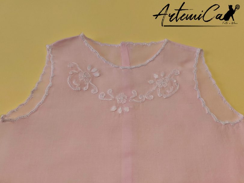 1-2-5.jpg Leggenda di Lino: Camicina Rosa con Ricamo Sognante