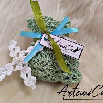 Bomboniera Sacchetto Ariel - Verde