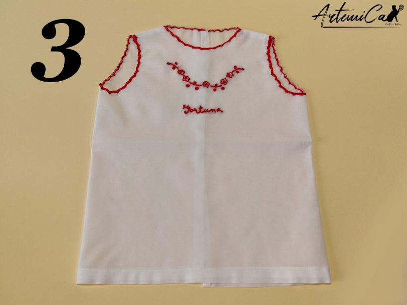1n-2.jpg Camicina della Fortuna: Eleganza in Lino Ricamata a Mano