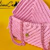 4-10.jpg Rosy Elegance: Borsa in Fettuccia all'Uncinetto