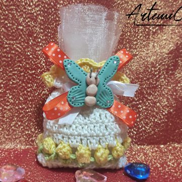 Bomboniera Prato Fiorito - Giallo