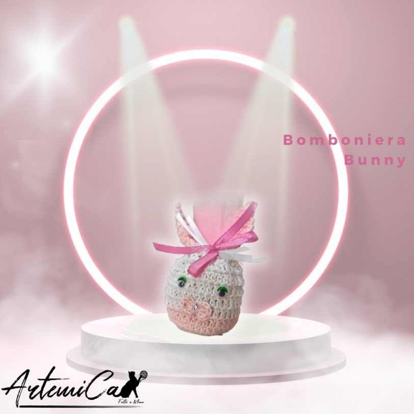 Rosa.jpg Bomboniere Sacchettino Bunny
