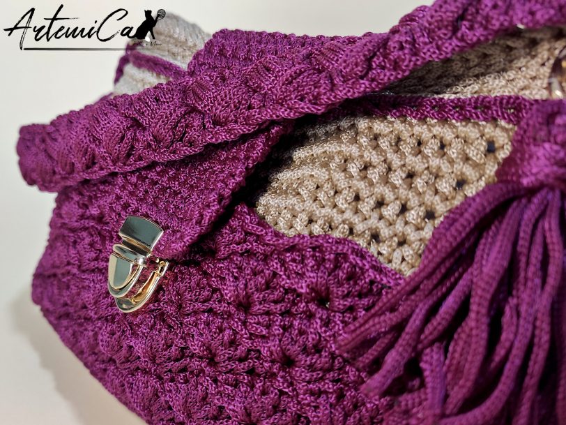 3 Stile in Movimento: Pochette Elegante fatta a mano con Chiusura a Cartella