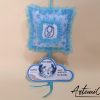 Cuscino Dolce Benvenuto: Fiocco Nascita Handmade Morbido e personalizzabile