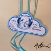 Cuscino Soffio di Felicità: Fiocco Nascita Handmade Morbido e personalizzabile