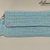 1 Clutch artigianale verde menta: Clutch Fresh Mint