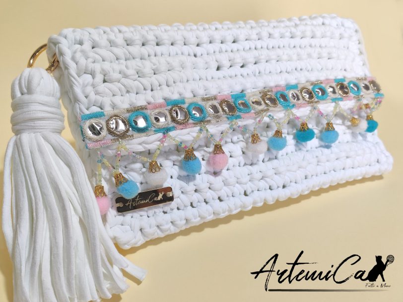 2 Clutch artigianale elegante