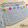 2 Clutch Croma Delight: Bag Fatta a Mano in fettuccia
