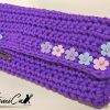 3 Clutch artigianale viola: Clutch Eclissi di Perle