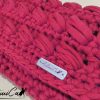 6 Clutch fatta a mano in fettuccia bordeaux: Passione Intrecciata