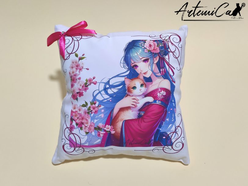 2 cuscino giapponese personalizzabile