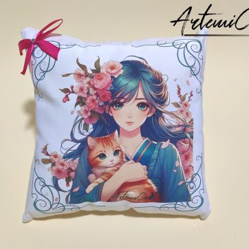 cuscino giapponese personalizzabile