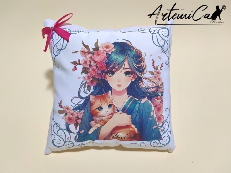 3 cuscino giapponese personalizzabile