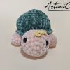 3 Tartarughe Fatte a Mano all'Uncinetto: Dolci Creazioni Amigurumi Portafortuna