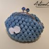 4 Bon Bon Charm: Portamonete Fatto a Mano all'Uncinetto con Perline e Chiusura elegante