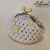 7 Bon Bon Charm: Portamonete Fatto a Mano all'Uncinetto con Perline e Chiusura elegante