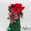 5 Albero di Natale Crochet: Decorazioni natalizie Fatte a Mano all'uncinetto - porta atmosfera e tradizione alle feste