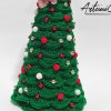 6 Albero di Natale Crochet: Decorazioni natalizie Fatte a Mano all'uncinetto - porta atmosfera e tradizione alle feste