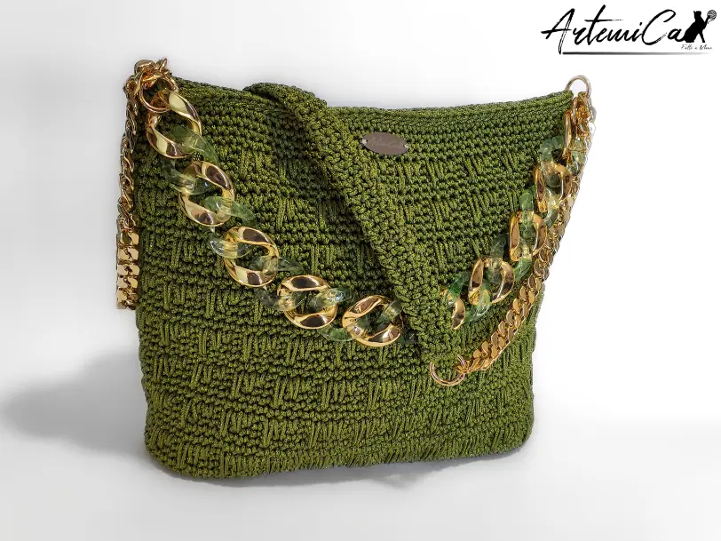 Borsa artigianale Maxi-Bag Fior di Notte