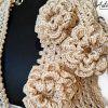 3 (Artemicat) Maxi-Bag Petalo Chic: Borsa Fatta a Mano all'Uncinetto Elegante con Fiori