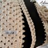 4 (Artemicat) Maxi-Bag Petalo Chic: Borsa Fatta a Mano all'Uncinetto Elegante con Fiori