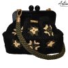 1 (Artemicat) Borsa Mattonella Chic: Clic Clac granny square fatta a mano in stile retrò moderno