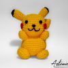 1 (Artemicat) Pikachu fatto a mano Pokémon