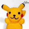 4 (Artemicat) Pikachu fatto a mano Pokémon
