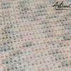 6 (Artemicat) Copertina Cotton Dream : Fatta a Mano all'Uncinetto azzurra per neonato in soffice cotone