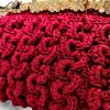4 (Artemicat) Capriccio Speziato – Pochette bordeaux in cordino fatta a mano