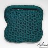 2 (Artemicat) borsa clic clac fettuccia fatta a mano