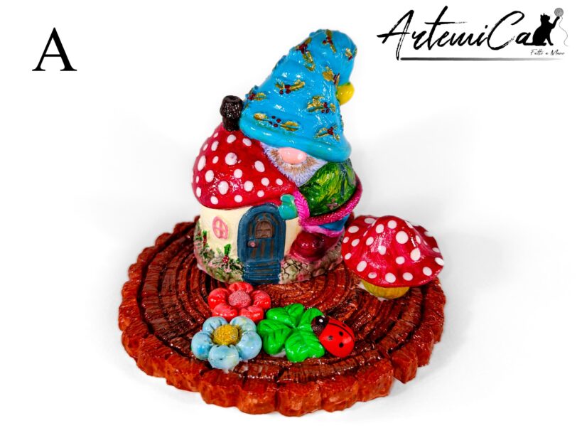 2 (Artemicat) gnomo di Natale